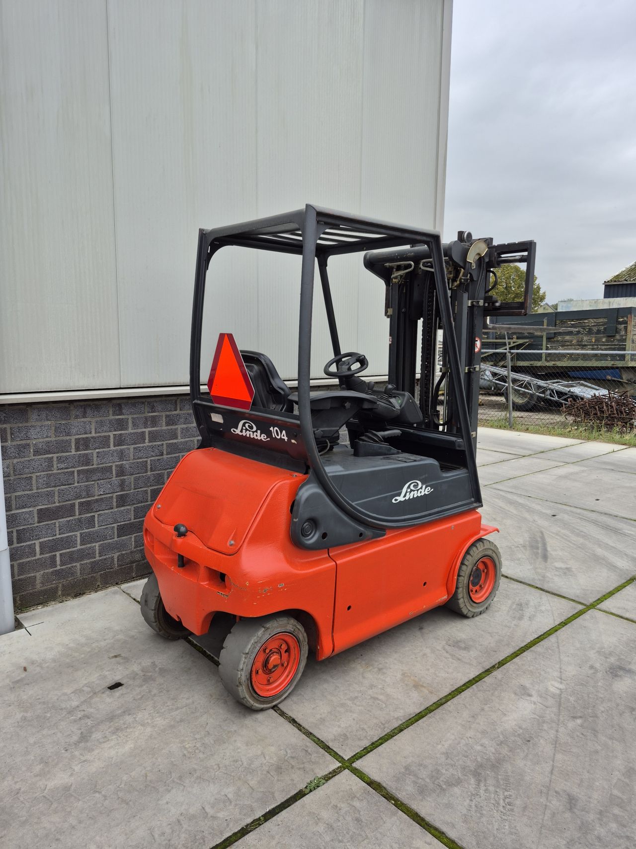 Linde E16P-02 triplex freelift sideshift 4.500 mm