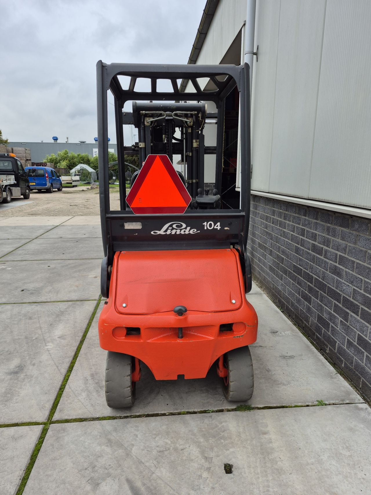 Linde E16P-02 triplex freelift sideshift 4.500 mm