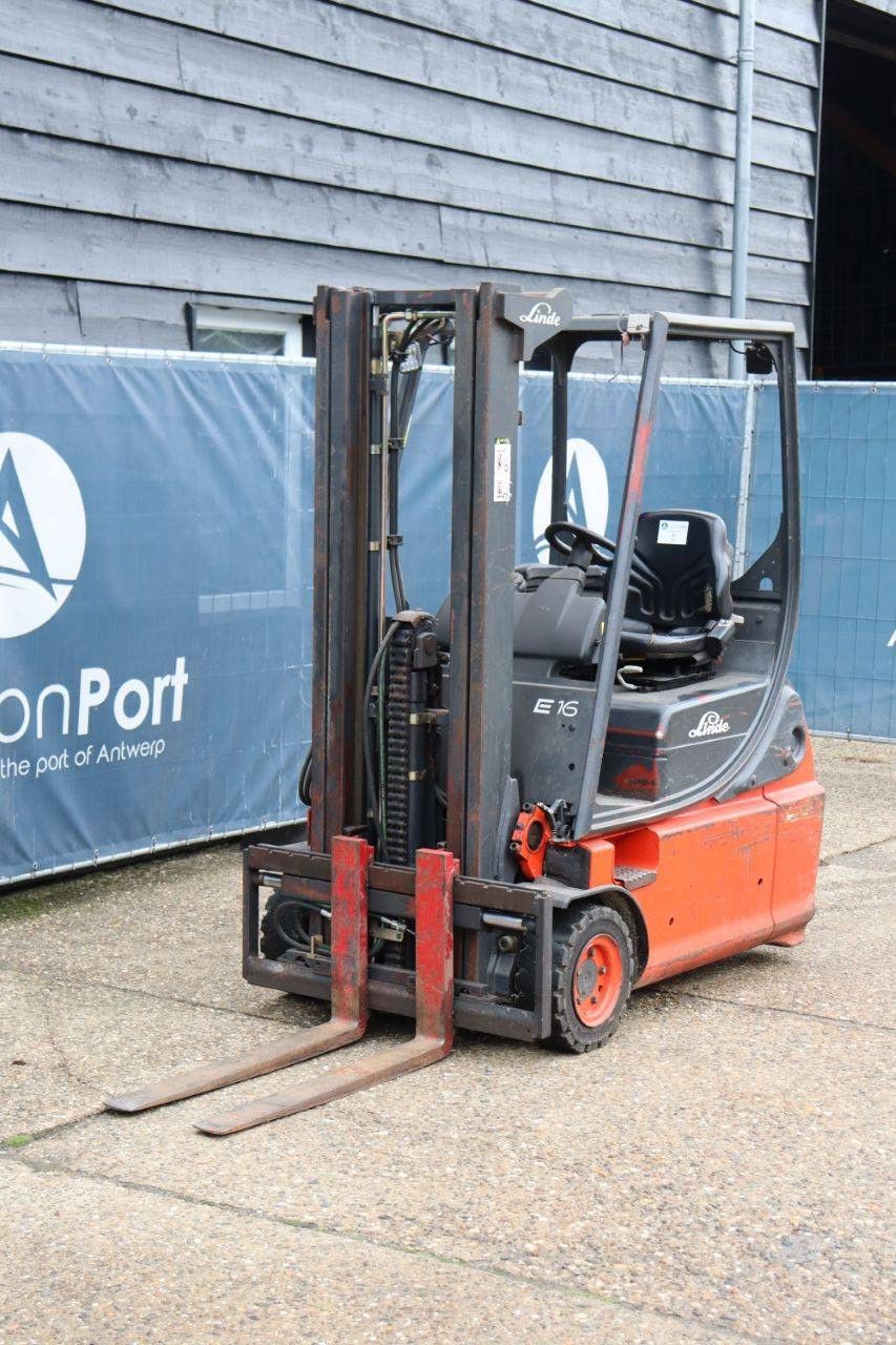 Gabelstapler Linde E16-02 Elektro 1600kg 4,5m 2002