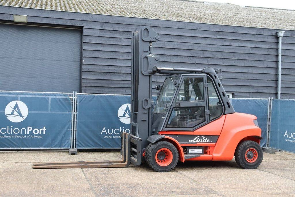 Heftruck Linde H80D-01/900 Diesel 8000kg 2012