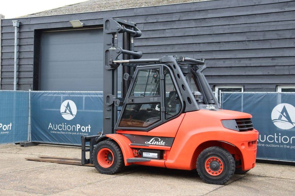 Heftruck Linde H80D-01/900 Diesel 8000kg 2012