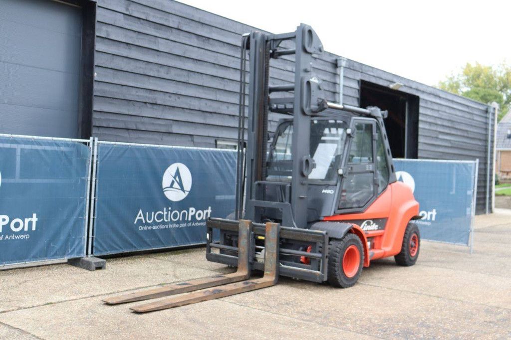 Heftruck Linde H80D-01/900 Diesel 8000kg 2012