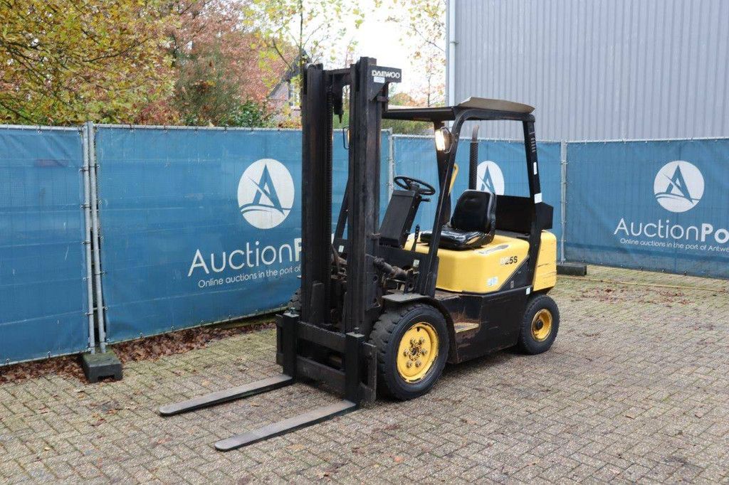 Gabelstapler Daewoo D25-3 Diesel 2500kg 3,5m 1998