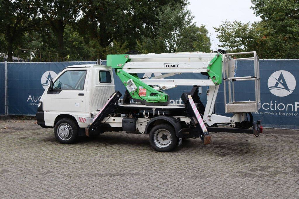Piaggio PORTER MAXXI Benzin-Arbeitsbühne mit Eigenantrieb und Comet-Arbeitsbühne