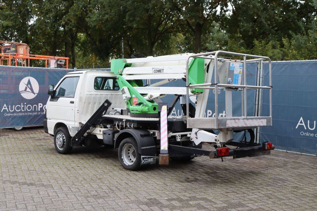 Piaggio PORTER MAXXI Benzin-Arbeitsbühne mit Eigenantrieb und Comet-Arbeitsbühne