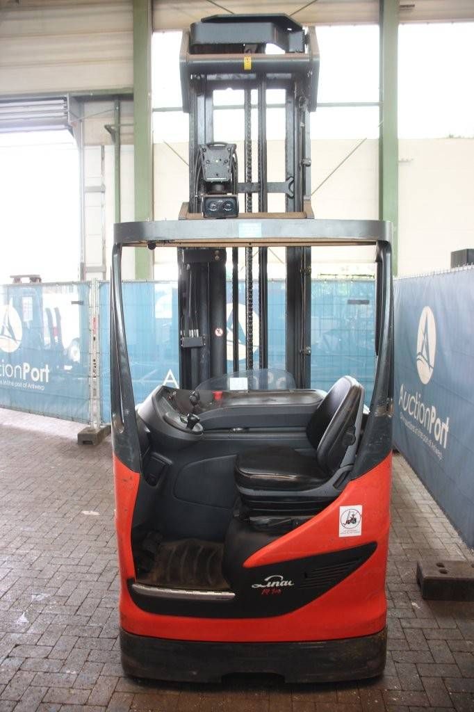 Schubmaststapler Linde R14-01 Elektro 1400kg 8,6m 2015