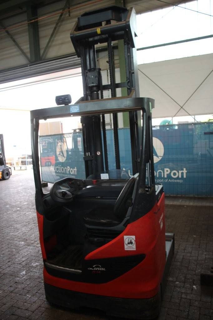 Schubmaststapler Linde R14-01 Elektro 1400kg 8,6m 2015