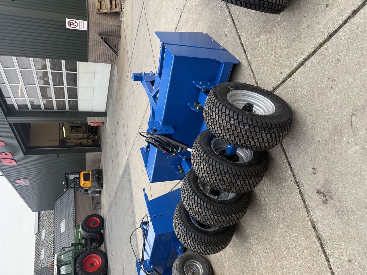 Kilverbak mini tractor smalspoor 150 demo