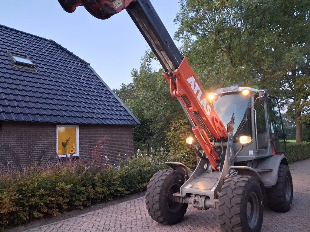 Atlas 75T weycor uitschuifbare giek met lepels