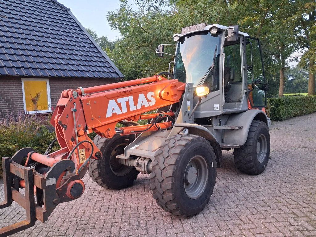Atlas 75T weycor uitschuifbare giek met lepels