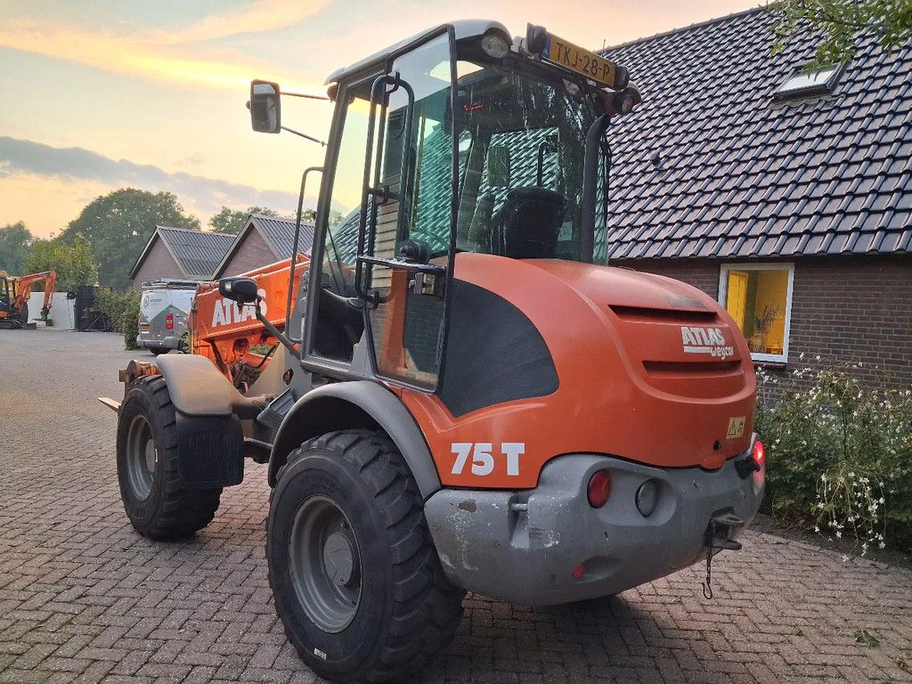 Atlas 75T weycor uitschuifbare giek met lepels
