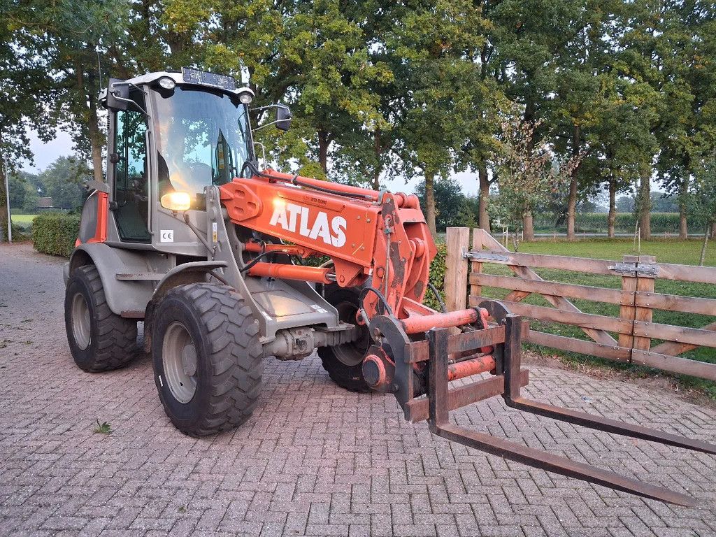 Atlas 75T weycor uitschuifbare giek met lepels