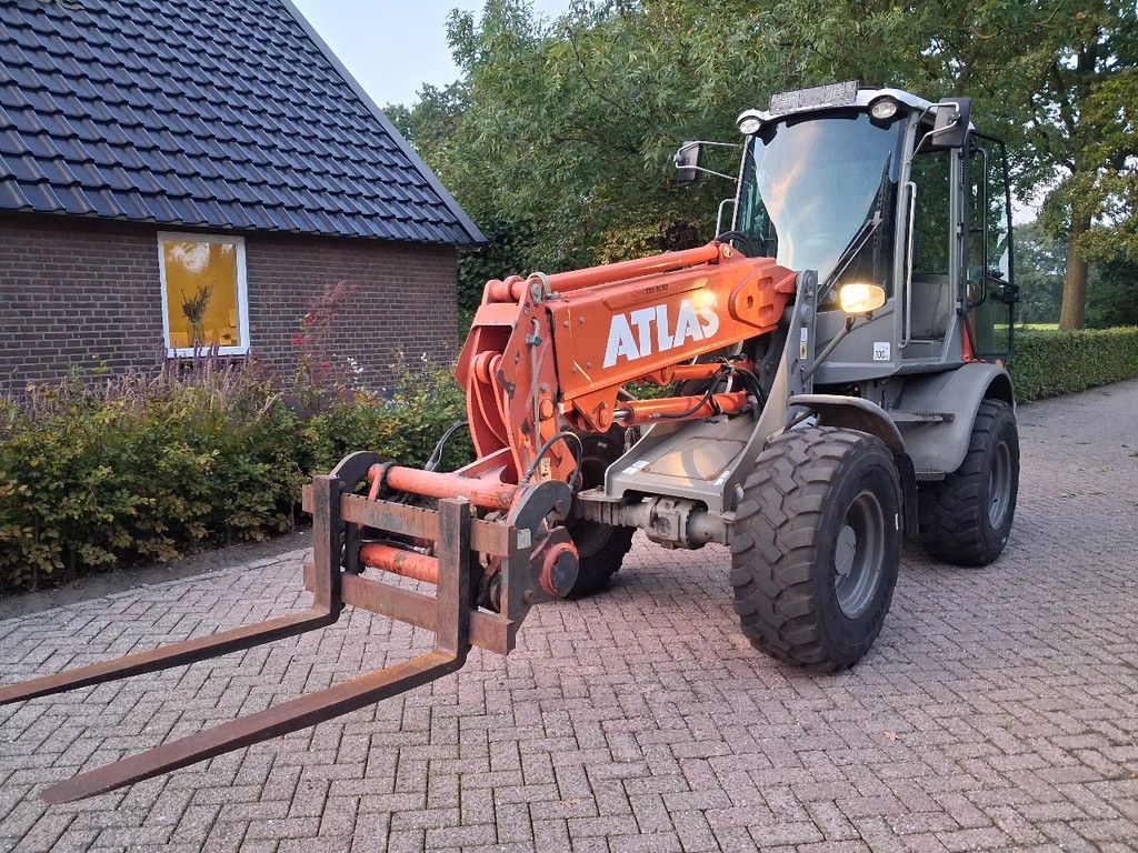 Atlas 75T weycor uitschuifbare giek met lepels