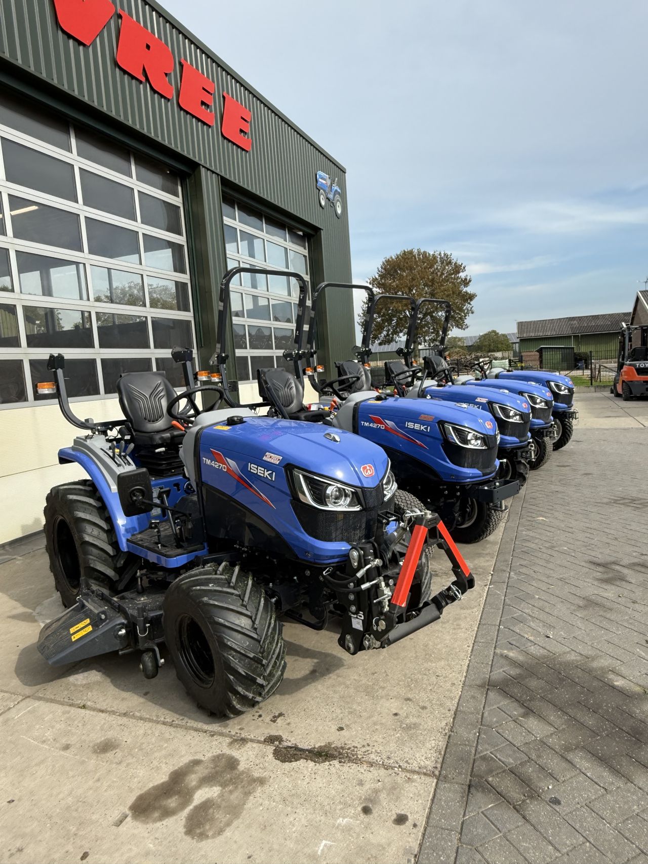 Iseki TM4270 Hydrostaat uit voorraad leverbaar