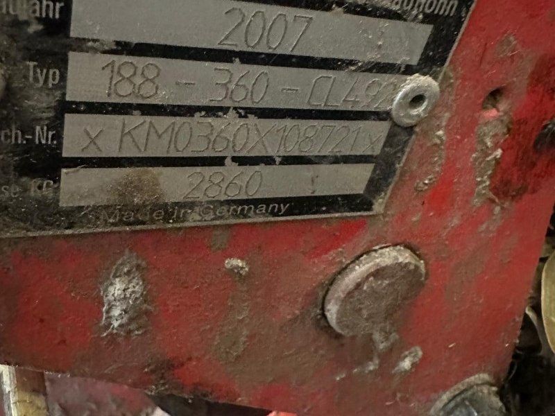 Kemper 345 CLS Pendelrahmen
