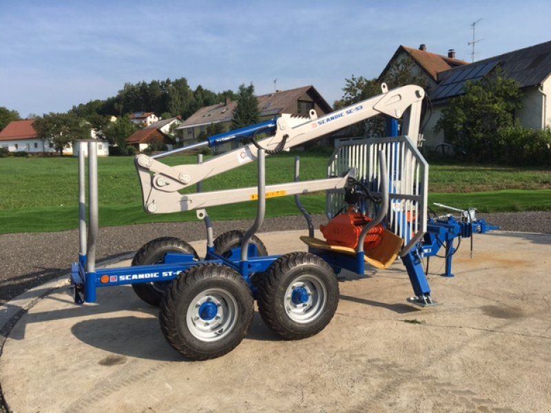 Scandic ST-6 7,4t 5,9m Kran 600kg Hubkraft l Hydr. Bremse