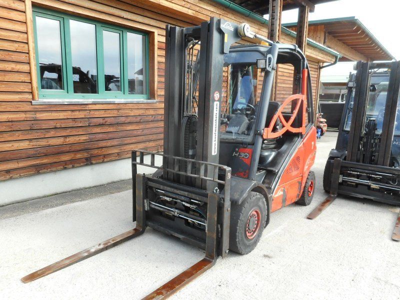 Linde H30D-01 Tripl 4,8m + SS + ZV + Halbkab.