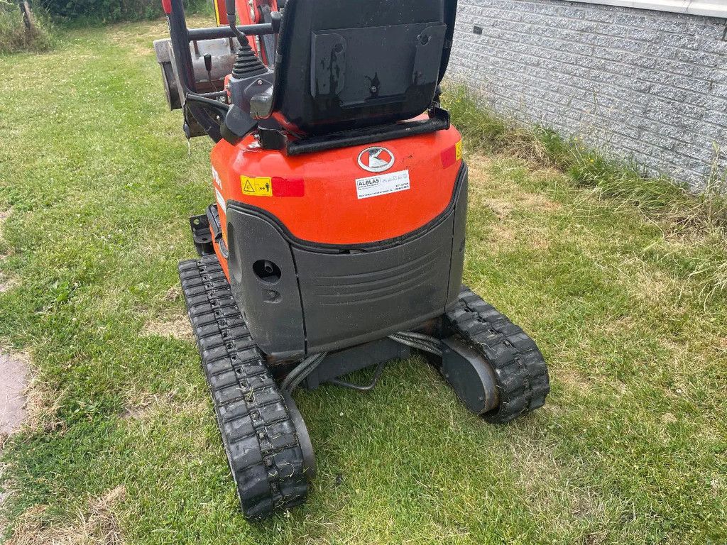 Kubota U10-3 minigraafmachine 2021 met slechts 700 uur