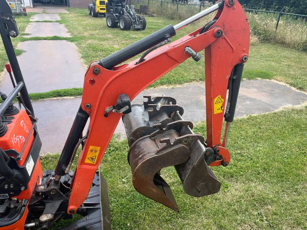 Kubota U10-3 minigraafmachine 2021 met slechts 700 uur