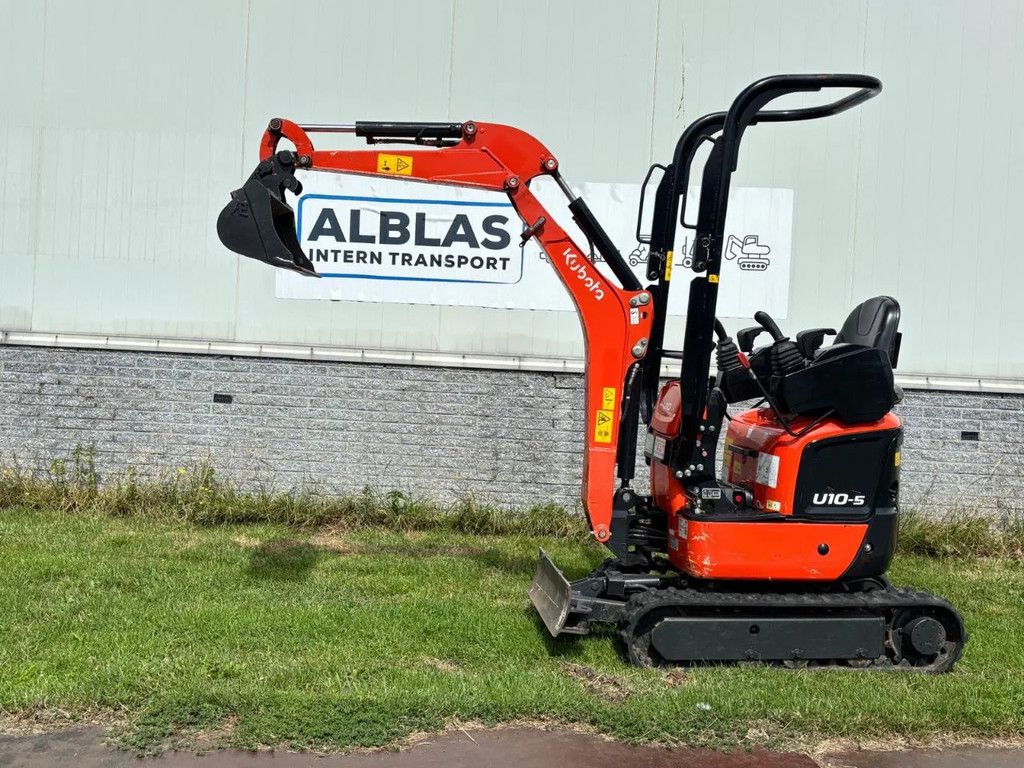 Kubota graafmachine U10-5 minigraver 2022 met 500 uur