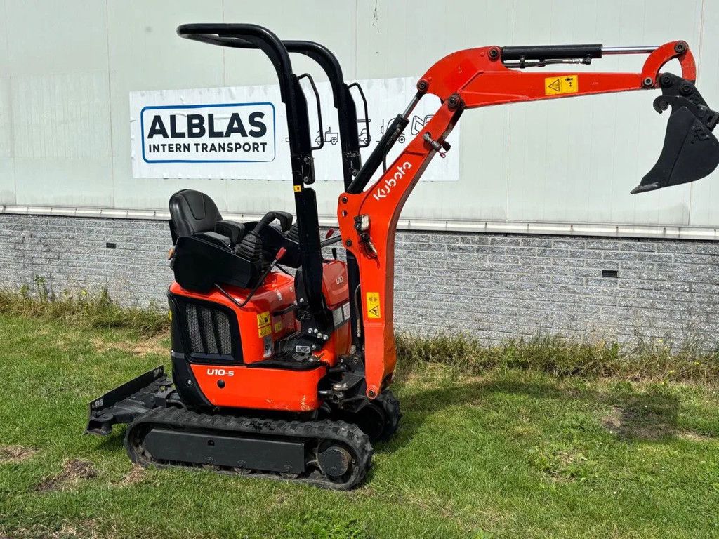 Kubota graafmachine U10-5 minigraver 2022 met 500 uur