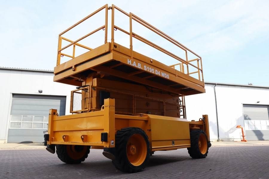 HAB S195-24 D4WDS Diesel, 4x4 Drive, 19.5m Working Hei