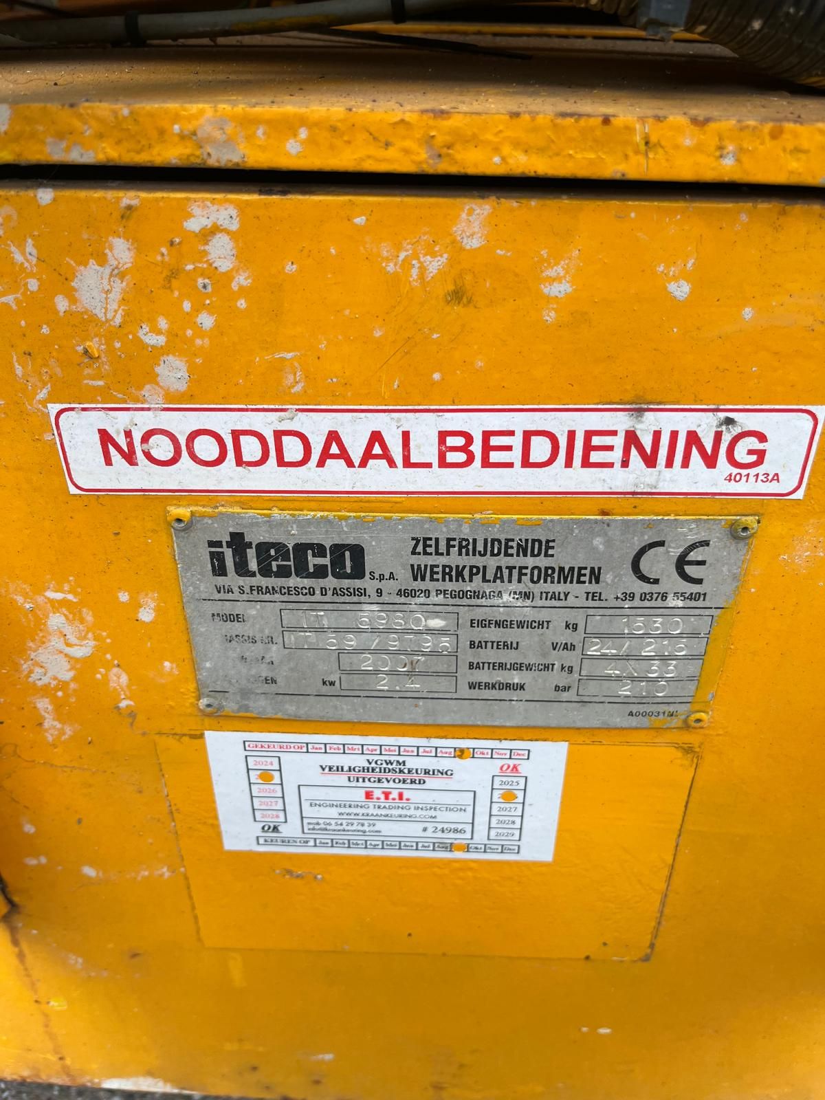 ITECO 5980 Hoogwerker