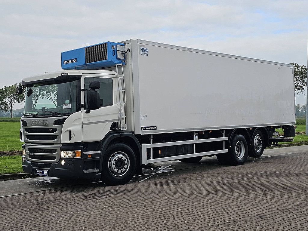 SCANIA P320 6x2*4 lamberet lift