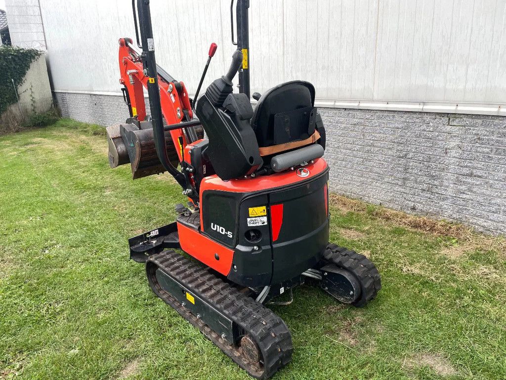 Kubota minigraafmachine U10-5 met slechts 326 uur!!