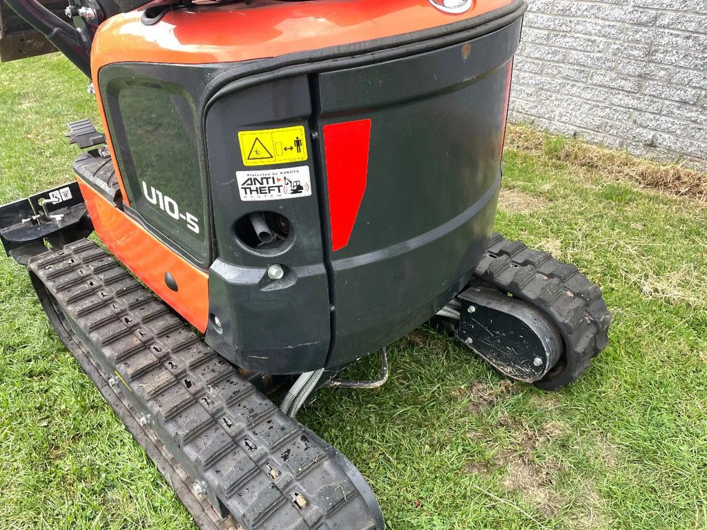 Kubota minigraafmachine U10-5 met slechts 326 uur!!