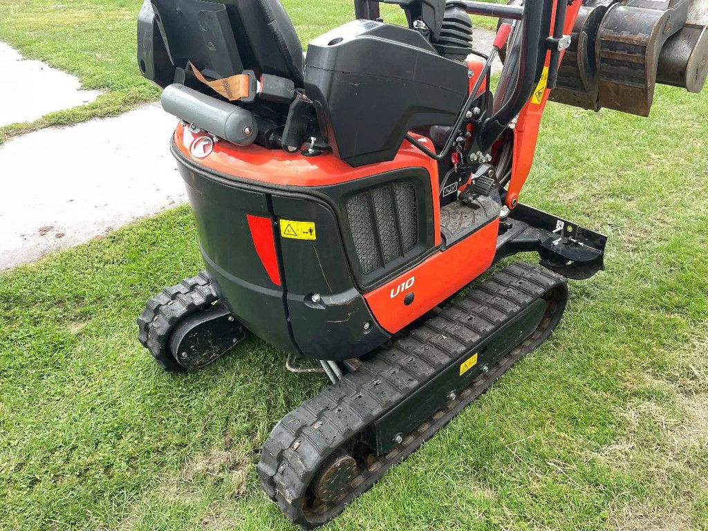 Kubota minigraafmachine U10-5 met slechts 326 uur!!