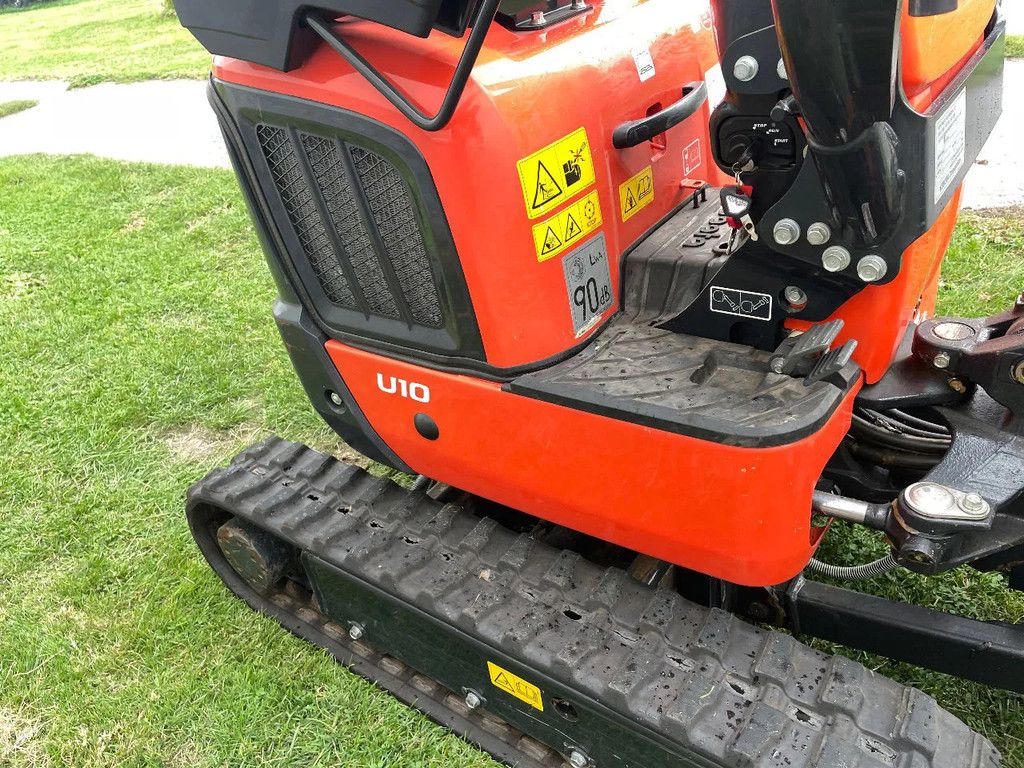 Kubota minigraafmachine U10-5 met slechts 326 uur!!