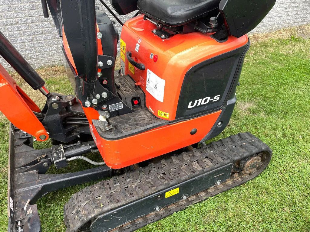 Kubota minigraafmachine U10-5 met slechts 326 uur!!