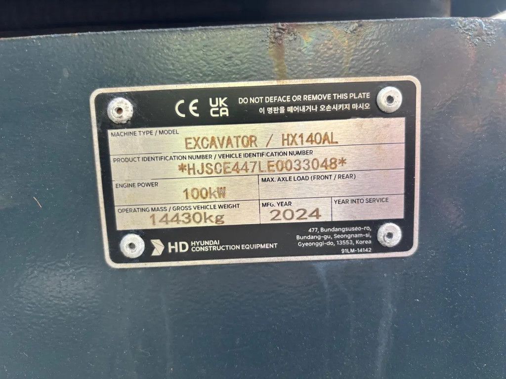 Hyundai HX140AL