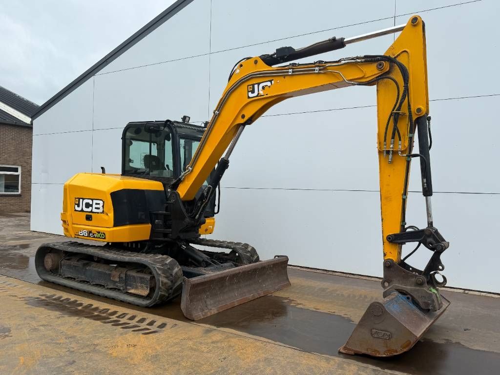 JCB 86C-1 - Hammer Lines / Quick Coupler