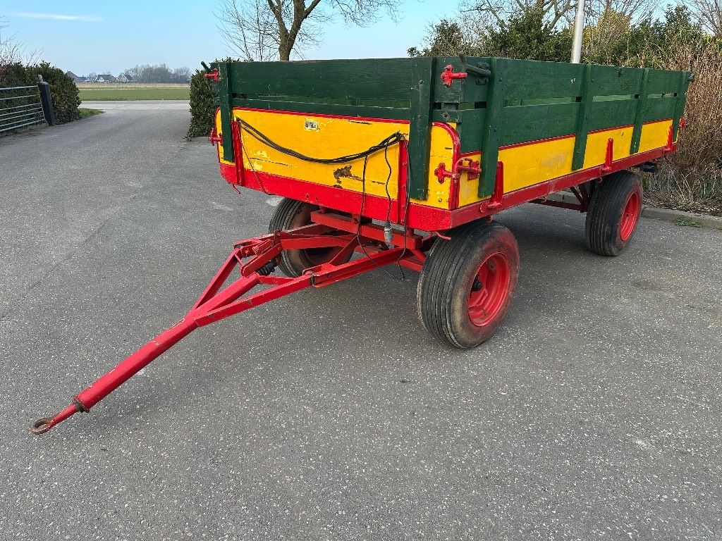 Miedema landbouwwagen vierwielige wagen schamelwagen