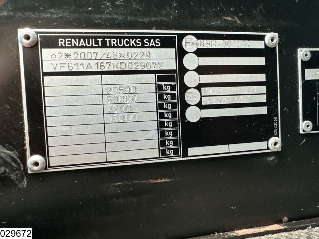 Renault T 460 EURO 6, ADR