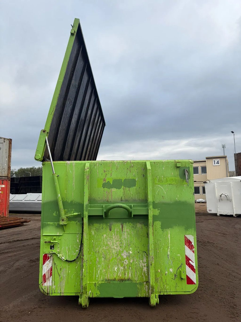 ALL-IN Containers 30m3 container met hydraulische klep