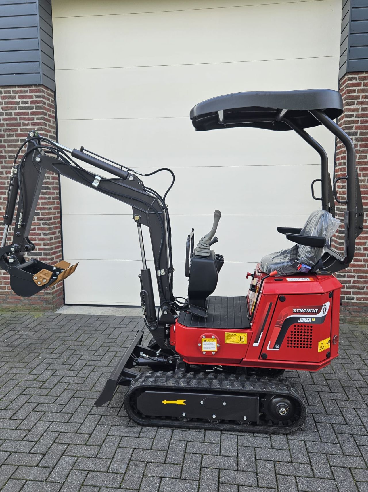 Minigraafmachine minigraver Joker, 3j garantie, 3 bakken
