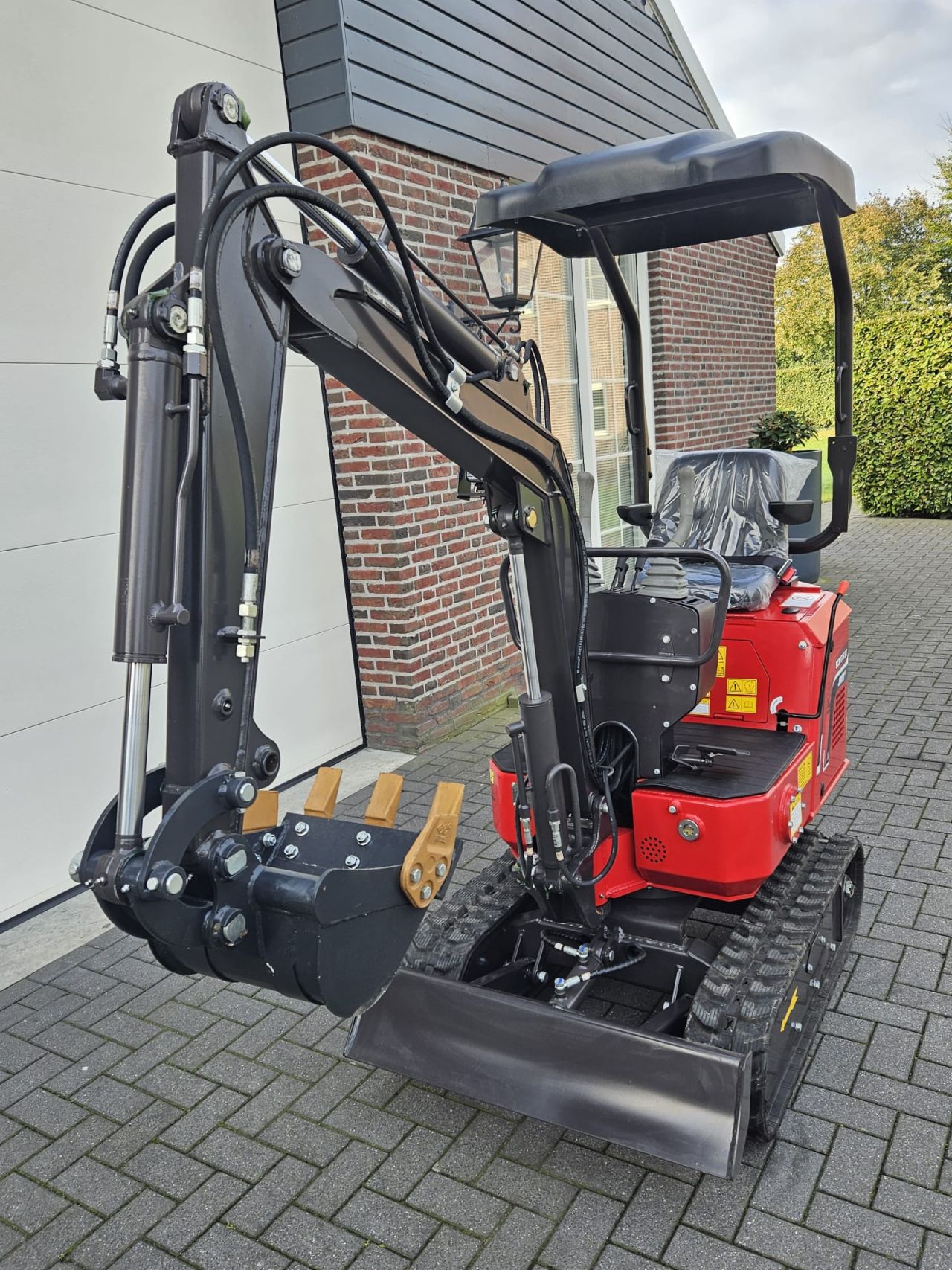 Minigraafmachine minigraver Joker, 3j garantie, 3 bakken