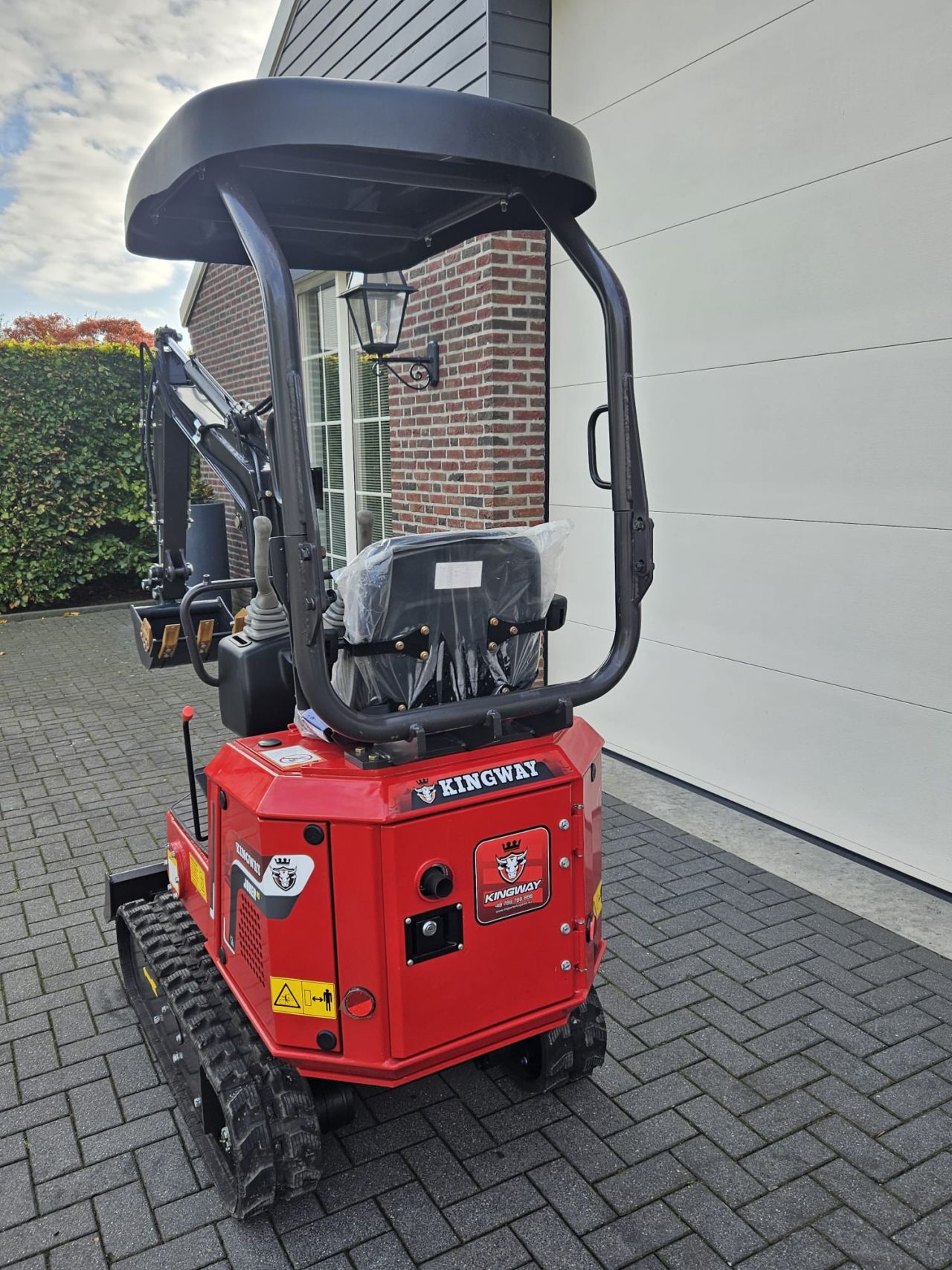 Minigraafmachine minigraver Joker, 3j garantie, 3 bakken