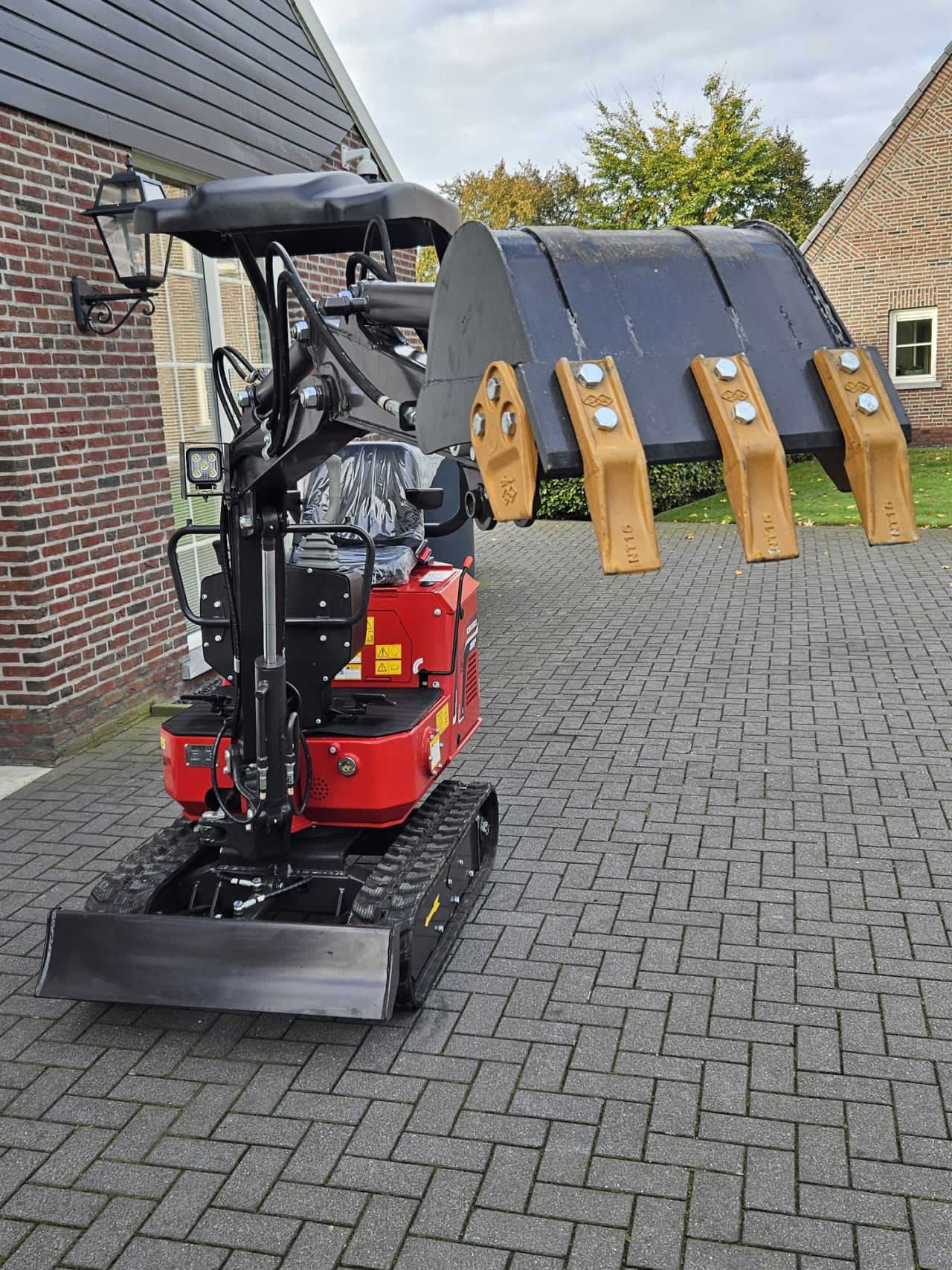 Minigraafmachine minigraver Joker, 3j garantie, 3 bakken