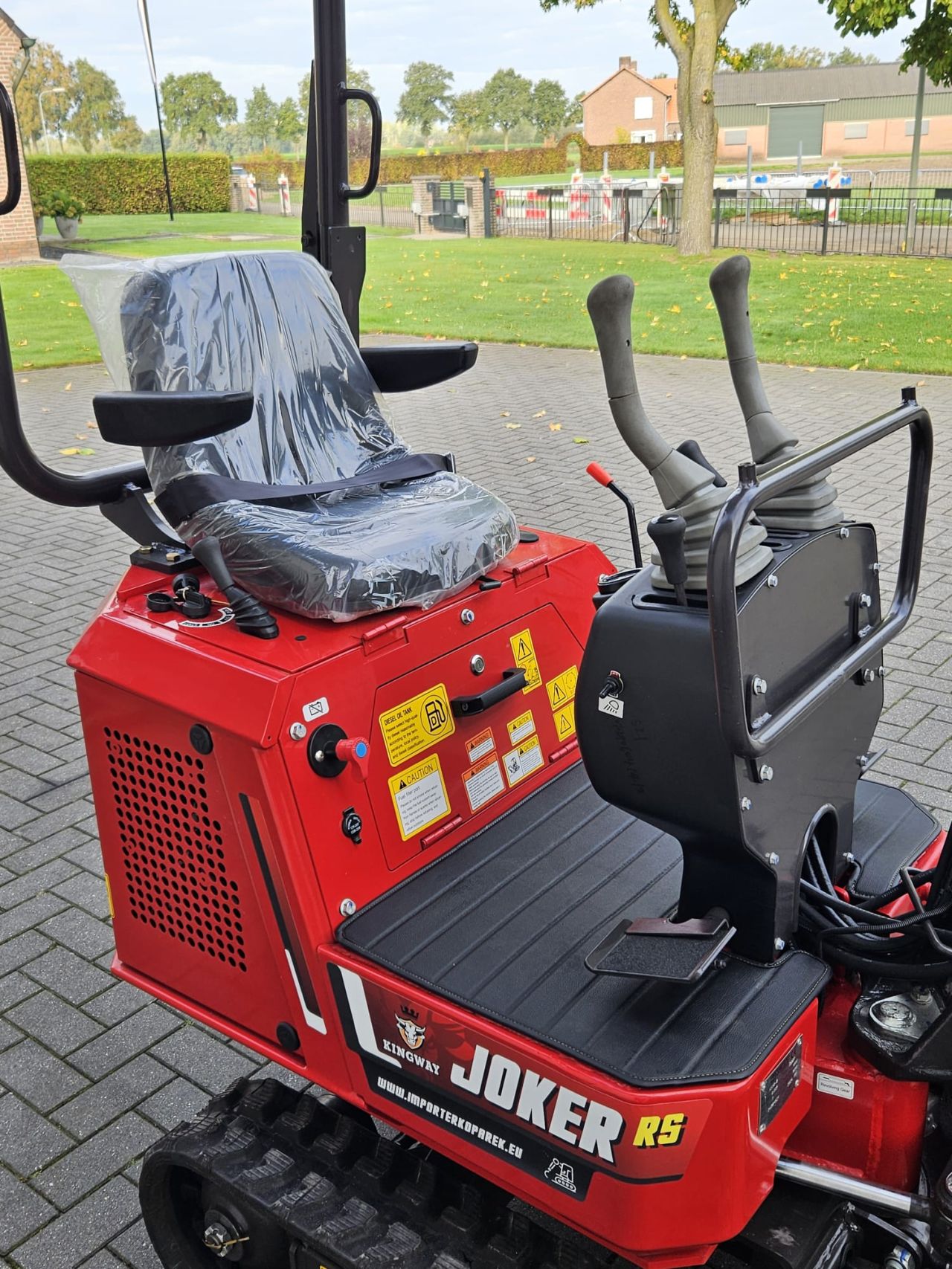 Minigraafmachine minigraver Joker, 3j garantie, 3 bakken
