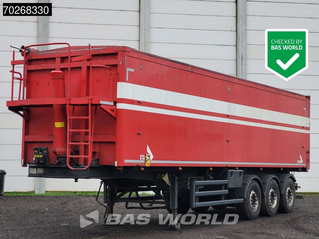 STAS S300CX 3 Achsen NL-Trailer 62m3 ALU