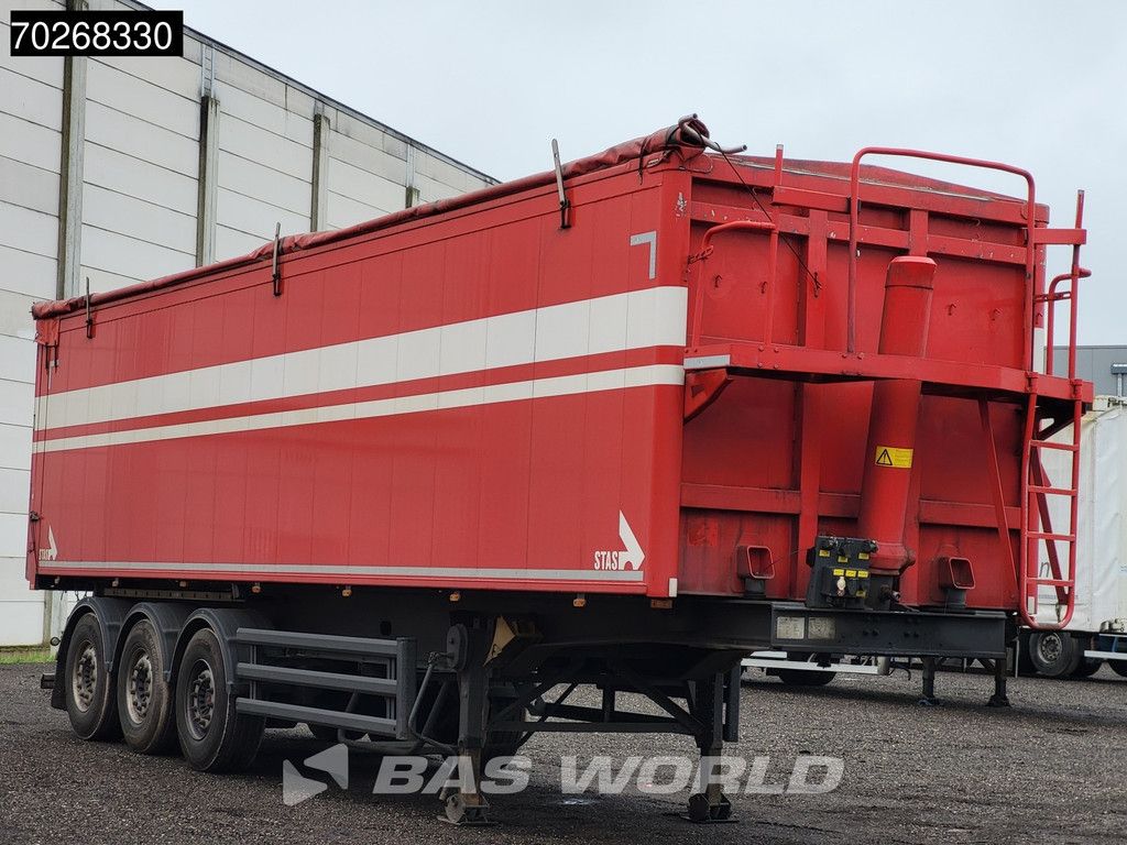 STAS S300CX 3 Achsen NL-Trailer 62m3 ALU