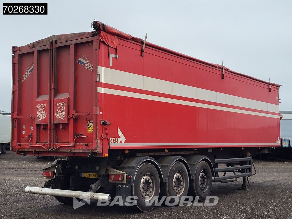 STAS S300CX 3 Achsen NL-Trailer 62m3 ALU