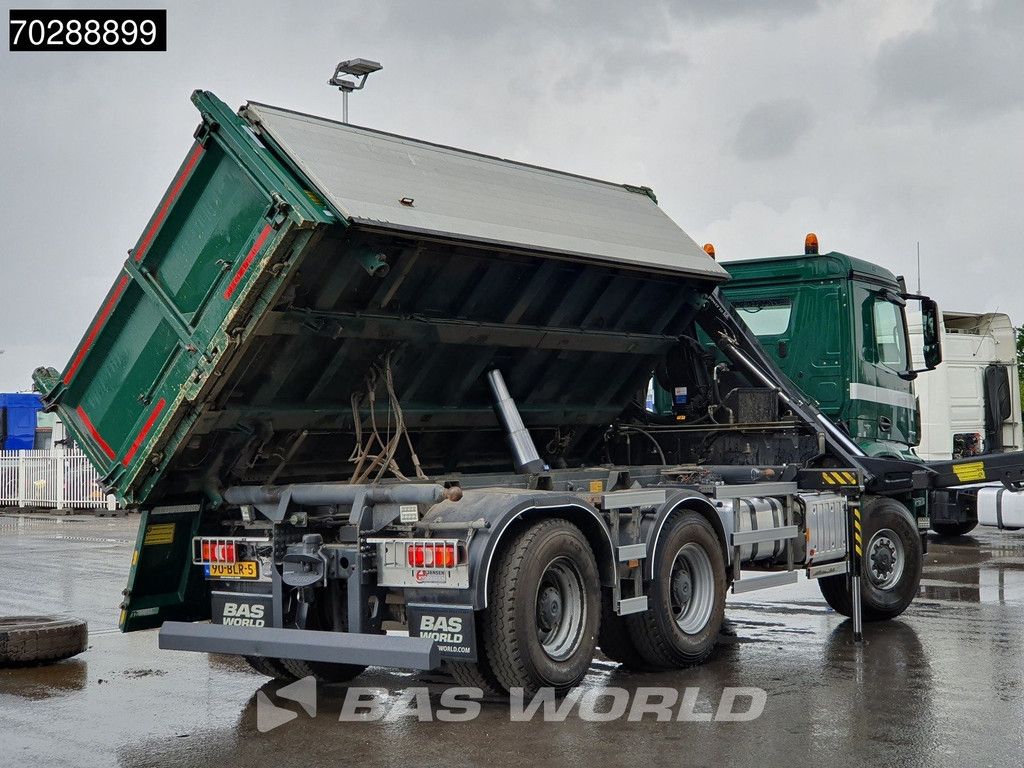 Mercedes Arocs Arocs 3342 6X6 NL-Truck HMF 1643 Z-Crane Kran Steering Axle Big-Axle Euro 6