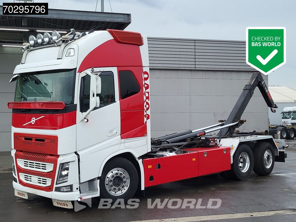 Volvo FH16 FH16 750 6X2 HIAB Multilift XR21S61 Hooklift Lift+steering Axle Automatic Euro 6