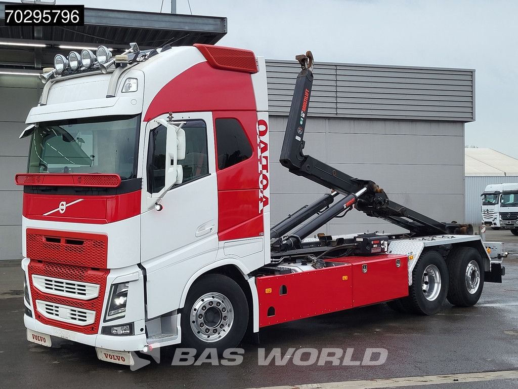 Volvo FH16 FH16 750 6X2 HIAB Multilift XR21S61 Hooklift Lift+steering Axle Automatic Euro 6