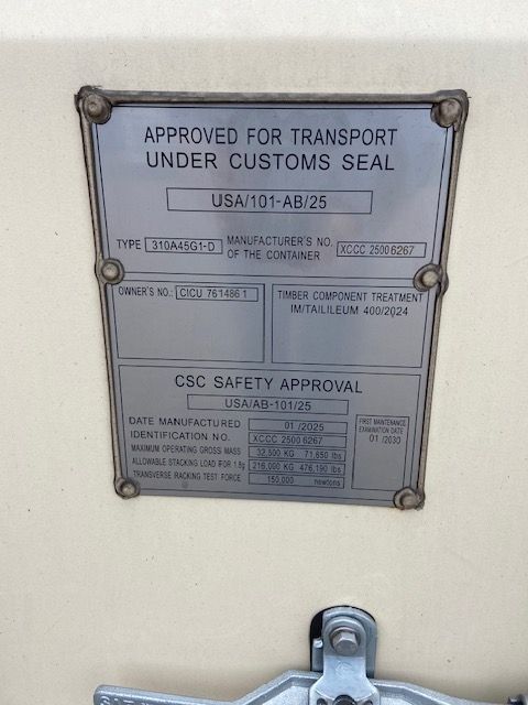 40ft container nieuw